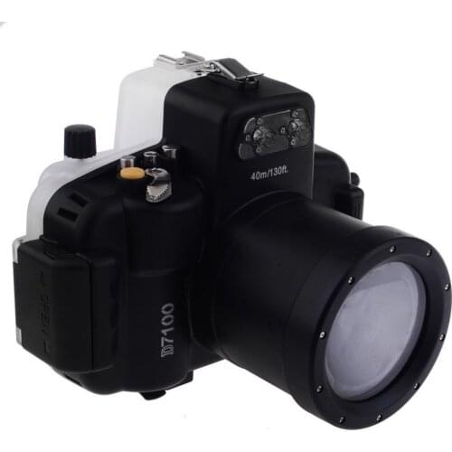 Waterproof Underwater Housing Camera bag Diving Case for Nikon D7100 18-55mm lens