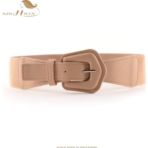2021 Fashion Women Belts Luxury Brand Buckle Waist Strap For Dress VD1774 Party Casual Black Ladies Female Leather Waistband