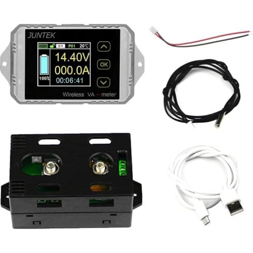 VAT4300 DC400V 300A Wireless Connect Digital Voltage Current Watt Power capacity Digital Combo Meter Tester