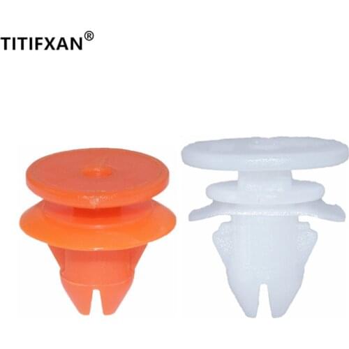 For Volvo S80 S80L S60 S40 XC90 Car Door Guard Trim Decorative Strip Side Skirt Anti-scratch Plastic Fastener Clip