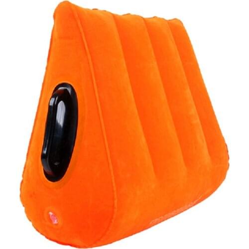 Home Gift Sex Bed Pillow Love Toys For Sexy Inflatable Pillows Wedge Triangles Position Erotic Cushion Sex Shop Adults Pillows