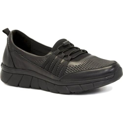 Gedikpasalı Ppt 8278 Black 2021 Summer Women 'S Elevator Shoes Real Cow Leather Orthopedic Sneakers Casual Walking Comfortable Outsole