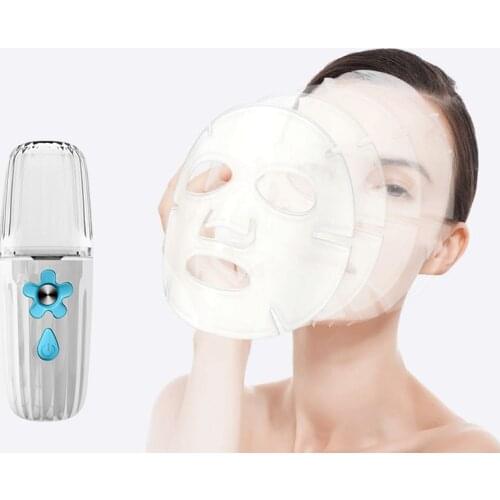 35ML Mini Water Sprayer USB Nano Spray Injector Facial Skin Moisturizing Rejuvenating Deep Hydrating Beauty Device Makeup Tool
