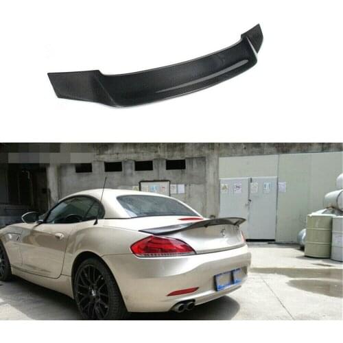 R RT Style Carbon Fiber Rear Trunk Wing Spoiler Visor Boot Top Lip Lid Retrofit HighKick For BMW E89 Z4 Convertible 2009-2015 13