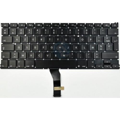 Brand New AZERT French Keyboard For Macbook Air 13" A1369 A1466 FR FRANCE Layout Keyboard Fit Year 2011-2015
