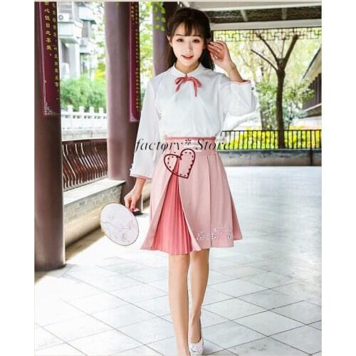 Hanbok Top And Skirt Party DressHanfu Women Fusion Modern Cosplay2020 Popular Chinese Ancient Traditional