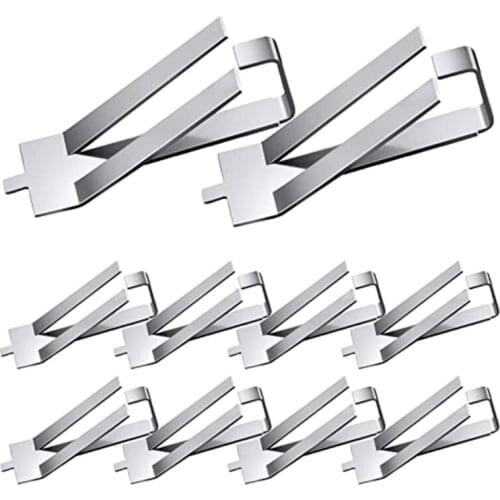10PCS Glass Bed Spring Turn Clips Compatible with Ender 3 Hot Bed Printing Platform Lattice Glass Fixing Clamp Universal