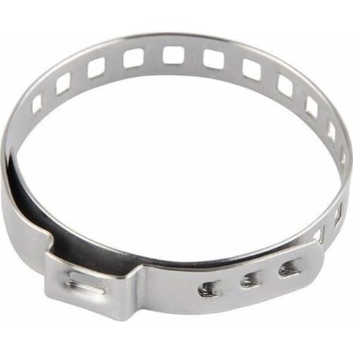 10pcs Universal Adjustable AXLE CV Joint Boot Crimp Clamp Kit Stainless Steel Clamp Clips 31.75-41.02mm 69.85-127.00mm