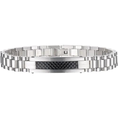 2020 Punk Stainless Steel Mens Wrist Bracelets Watch Chain Hand bands Jewelry Accessories Bracelets Gifts Boyfriend Wholesale