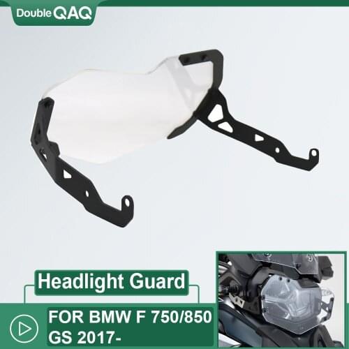 2021 2020 2019 2018 2017 FOR BMW F750GS F850GS F 750 / 850 GS PVC Motorcycle Headlight Guard Windshield Protector Cover
