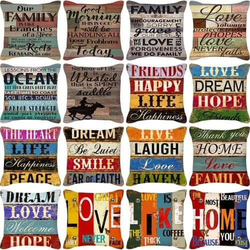 2021 Nordic letter pillow cushion cover living room sofa car pillow cover pillow cases home decor