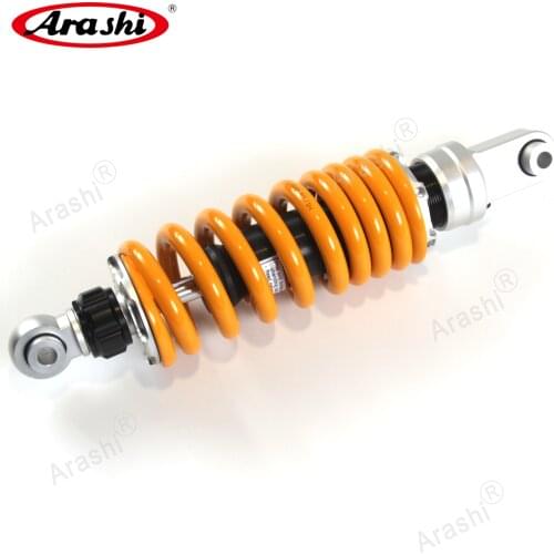 ARASHI 305mm / 12‘’ Motorcycle Adjustable Air Rear Shock Absorbers For Honda NC700 NC 700 12mm Spring Suspension Damper