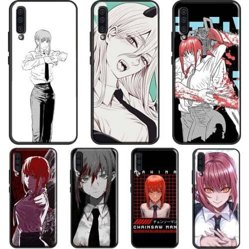 Makima Chainsaw Man Anime For Samsung A12 A32 A42 A52 A72 A71 A51 A41 A31 A11 A70 A50 A40 A10 A02 A21S Phone Cover