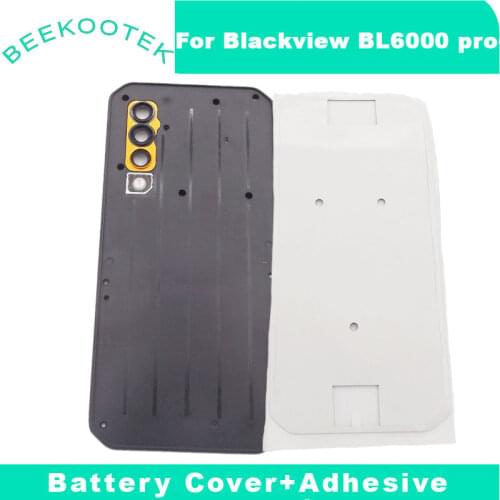 Original Blackview BL6000 Pro Battery Cover Soft Cover Panel Middle frame Replacement Accessories For Blackview BL6000 pro Phone