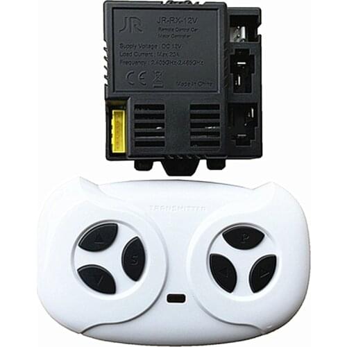 JR-RX-12V four-sided socket receiver baby stroller 2.4G frequency motherboard child electric car remote control