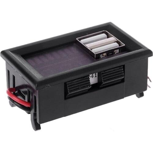 12V Digital Car Motorcycle Voltmeter Voltage Battery Panel Meter w USB 5V Output
