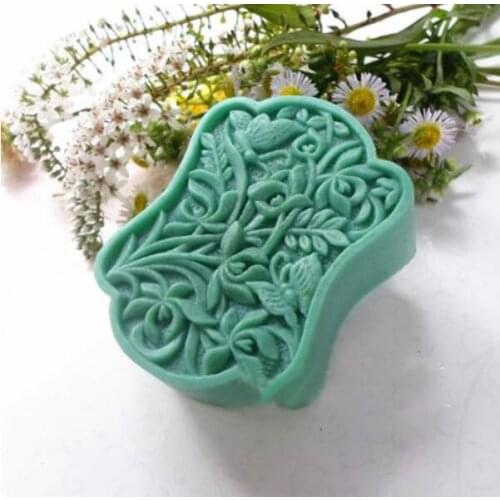 Flower and butterfly Handmade Soap Mold Candle Silicone Mould flower Soap Molds Soap making Moulds aroma stone Mould resin clay