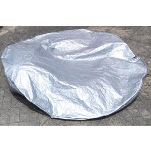 Round shape hot tub cover cap prevent snow, rain and dust,OD: 1600mm x300 mm(H) ,can customize spa, swim spa cover bag