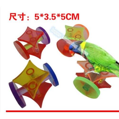 Pet birds Parrot toys acrylic parrot toys