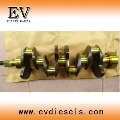 Forged steel crankshaft For Nissan Forklift SD22 SD23 SD25 crankshaft