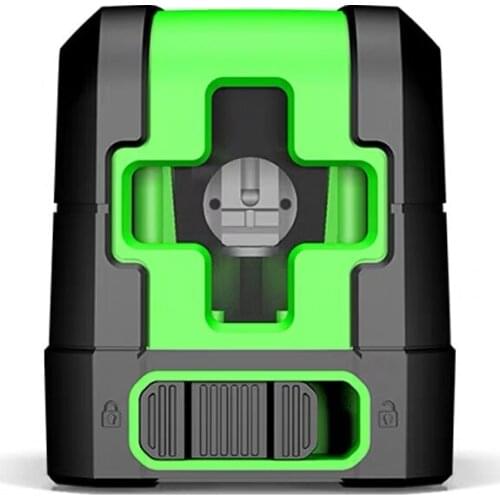 Laser Level 2 Lines Vertical Horizontal Measuring Tools Rechargeable Battery Green Beam Self Leveling Level Laser Nivel