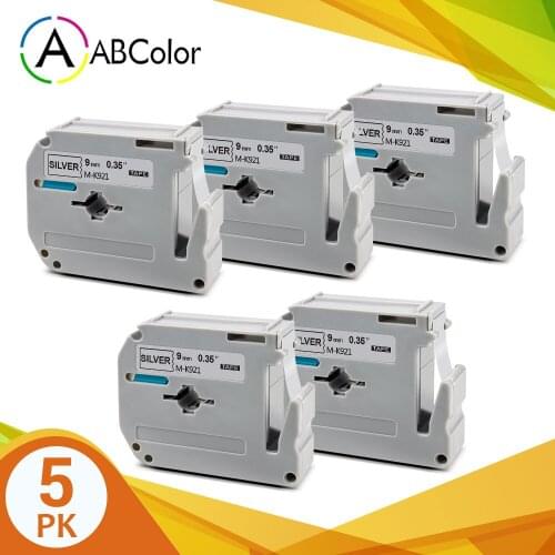 MK 921 Tape Compatible For Brother Printer Label Tape MK-921 mk921 M-K921 Ribbon 9mm For Brother P touch Label Maker PT-70 80