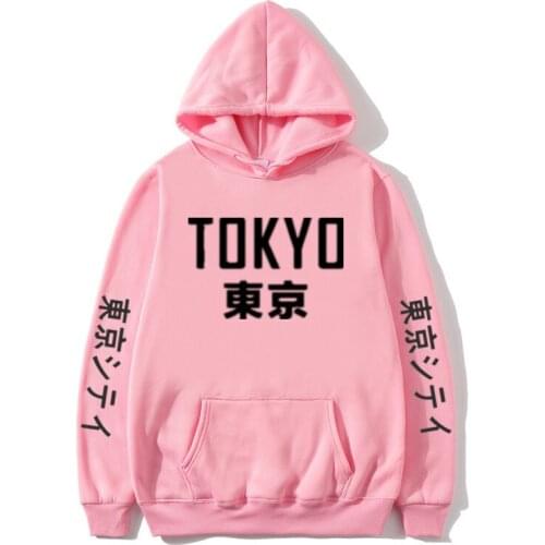 2021 New Japan Harajuku Hoodies Tokyo City Printing Pullover Sweatshirt Hip Hop Streetwear Autumn Wintert Men/Women hoodies