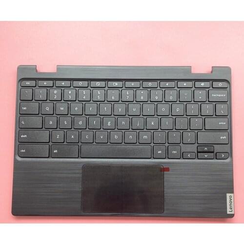 New Topcase Top Cover Palmrest Upper Cover Keyboard Housing Cover For Lenovo chromebook 100E 2 Gen
