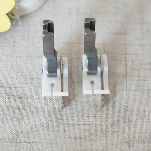 Industrial electric sewing machine plastic flange pressure foot SP-18 spigot open pressure knife claws