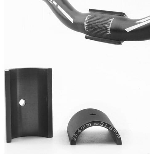 Aluminum Alloy Bike Handlebar Shim Stem Reducer Convert 25.4-31.8mm Bar Adapter
