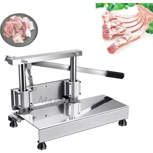 Sacral Bone Machine Chopping Ribs Big Bone Trotters Sawing Machine Thickening EasyIabor-saving Commercial Saw Bone Meat Slicer