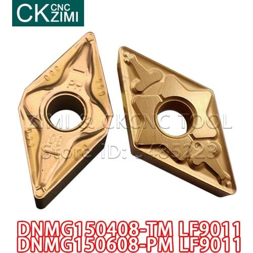 Insert DNMG150608-PM DNMG150408-TM LF9011 CNC Lathe Tools Carbide Insert wood turning Double-sided Turning Insert DNMG For steel