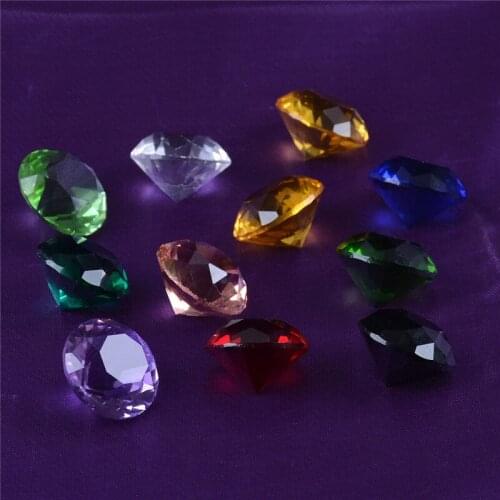 2/3CM Diameter Quartz Crystal Jewelry Light Beads Glass Seed Beads Decoration Minerals for Gifts Colorful Natural Stone 9 Colors