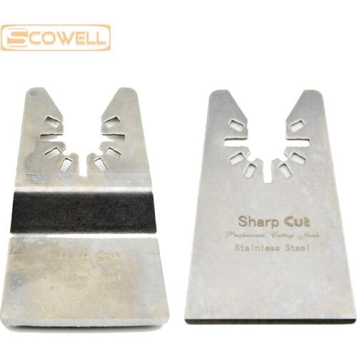35% OFF FREE SHIPPING: 2sets/lot Stainless steel 304 Flat & Off scraper For Oscillating Multi Tools for Dermel,AEG,Fein machines