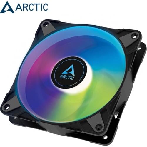 ARCTIC P12 PWM PST 4PIN PWM 120X120X25MM Fan Computer Case Cooler Master 12CM Fluid Dynamic Bearing ,Black,White