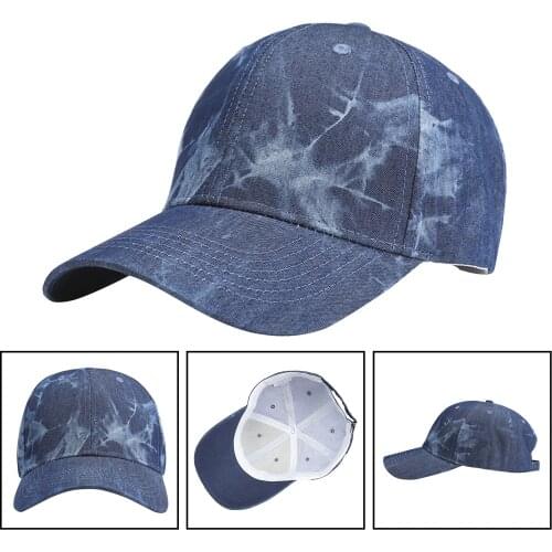 Sunshade Baseball Cap for Men and Women Three-dimensional Shape Denim Sun Hat Peaked Cap
