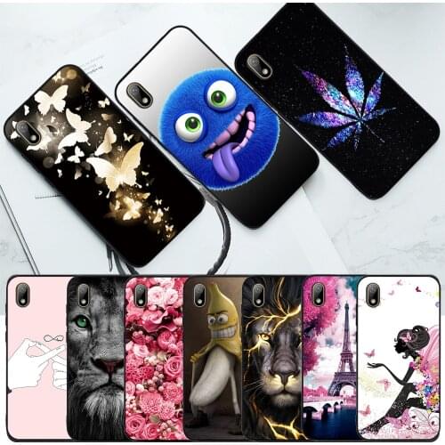 For Huawei Y5 2019 Case Cover Honor 8s Coque Bumper Soft TPU Cute Printed Back Case For Huawei Honor 8s Cover Shell Fundas 5.71"