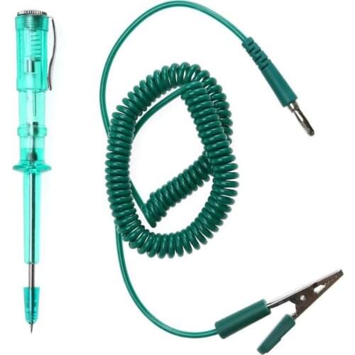 DC 6-24V Circuit Tester Test Pen Diagnostic Tool Auto Car Refit Test Pencil Motorcycle Automotive Repair Tools w/ LED Indicator