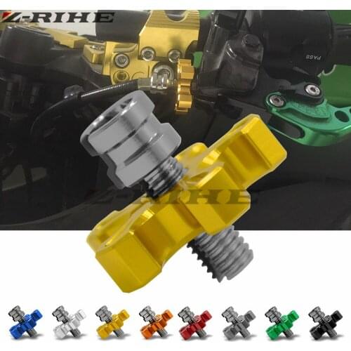 For Kawasaki NINJA 250R Z125 NINJA 300r ZX6R/636 ZX10R Z750R z800 z1000 mt-09 Motorcycle CNC Aluminum Clutch Cable Wire Adjuster
