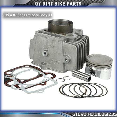 LF150 Piston & Rings Cylinder Body Kit For 56.5mm Bore Lifan 150cc 1P56FMJ Horizontal Engines Dirt Pit Bike Parts