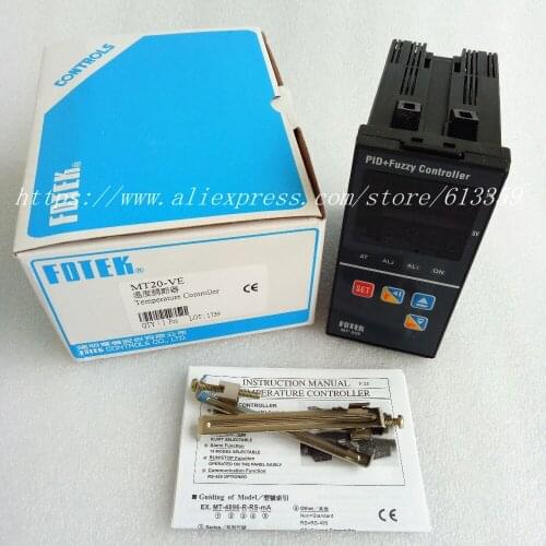 MT20-V-E SSR Output FOTEK PID+Fuzzy Microcomputer Control Mode Temperature Controller New Original 48*96*80