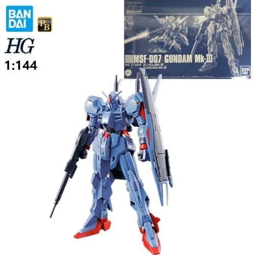 NEW Originele Bandai Pb Limited HG 1:144 MSF-007 Gundam MK-3 5061411 Model Kit Collection Verzamelen Gemonteerd Speelgoed Gift