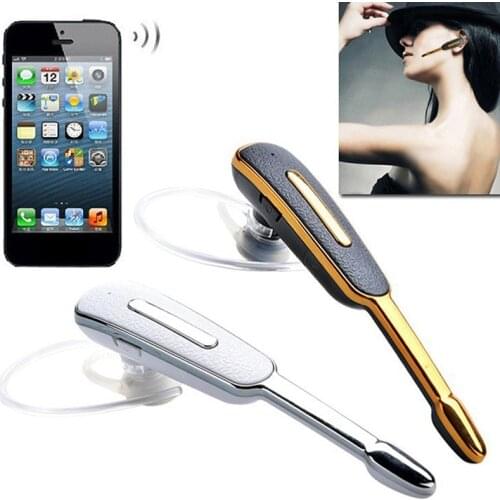 Portable Mini Bluetooth Wireless Headphone Sports Stereo Lightweight Leather Business Earphone With Microphone Support Dropship