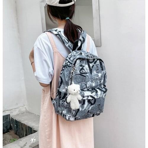 Teen Childrens School Bag Backpacks Quality Large Capacity Leather Bags For Boys Oxford Cloth Travel Handbag Book School Bags