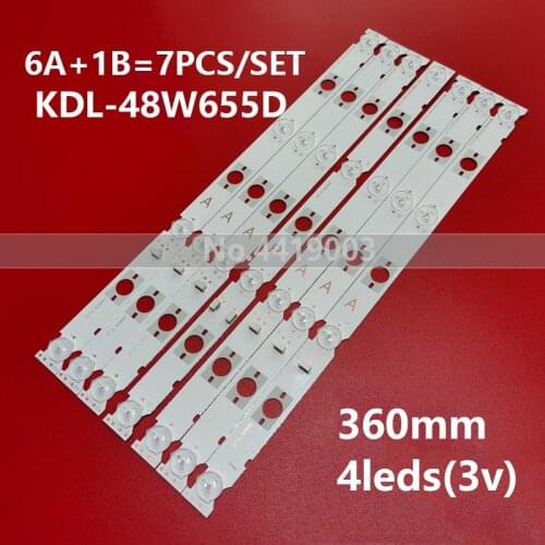 LED Backlight Lamps strip for So ny 48"TV KDL-48W650D LB48009 V0_03 M30900 KDL-48W653 kdl-48w655d