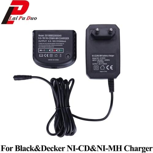 Replacement Charger For Black & Decker 9.6V-18V A12 A12-X HPB18 HPB14 HPB12 HPB96 HPB18-OPE NI-CD NI-MH battery Charger