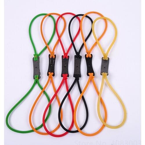 1pcs Outdoor Slingshot Strong Elastic Rubber Band Hunting Sport Catapult Set Practical 1745 Slingshot Cataput Rubber Band