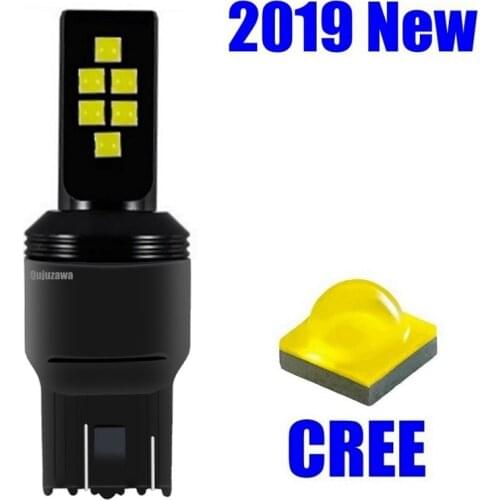 1 Piece T20 7443 W21/5W 3535 Chip LED Car Brake Light Tail Lamp Auto Turn Signal Bulbs Daytime Running Lights White Red Yellow