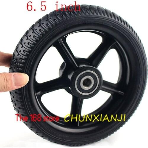 2pcs Good Quaity 6.5 Inch Hubs and Tyres Wheel for Electric Scooter Smart Folding Electric Longboard Hoverboard