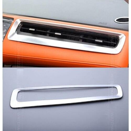 2017 FIT FOR Honda HR-V / VEZEL 2014-2016 CHROME INTERIOR DASH BOARD SIDE AIR VENT COVER TRIM BEZEL STYLING GARNISH MOLDING